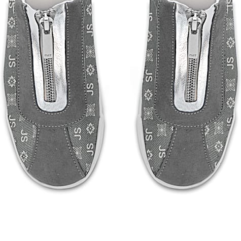 Just My Style Grey Personalized Women's Shoes Just My Style Grey Personalized Women's Shoes