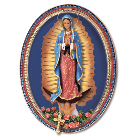 Our Lady Of Guadalupe Plate Our Lady Of Guadalupe Plate