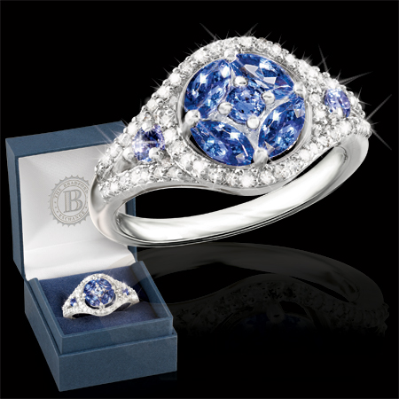 Bague de beauté exotique 7.5
