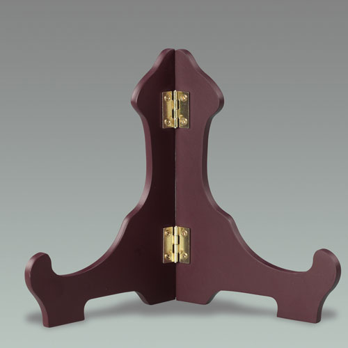 Mahogany Plate Stand Mahogany Plate Stand