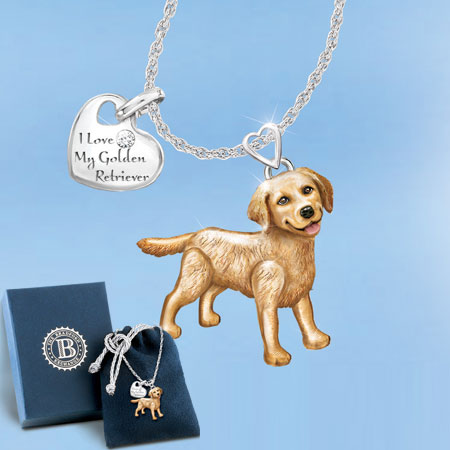 Puppy Pendant - Gld Retriev Puppy Pendant - Gld Retriev