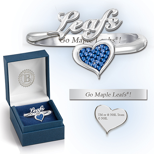 I Heart Maple Leafs Rin-6.5 I Heart Maple Leafs Rin-6.5