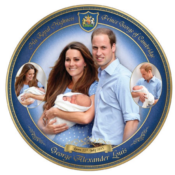 Royal Baby Plate