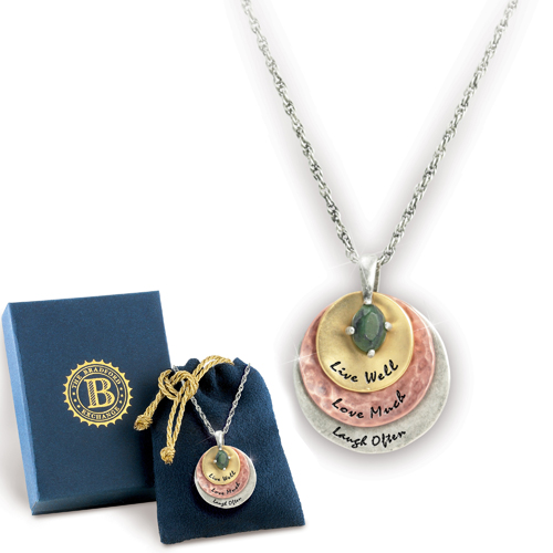 Live Well/love Much Pendant Live Well/love Much Pendant