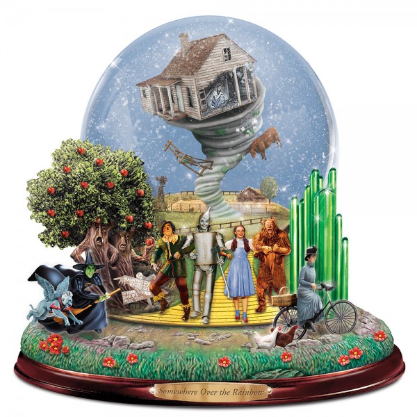 Wizard Of Oz Glitter Globe