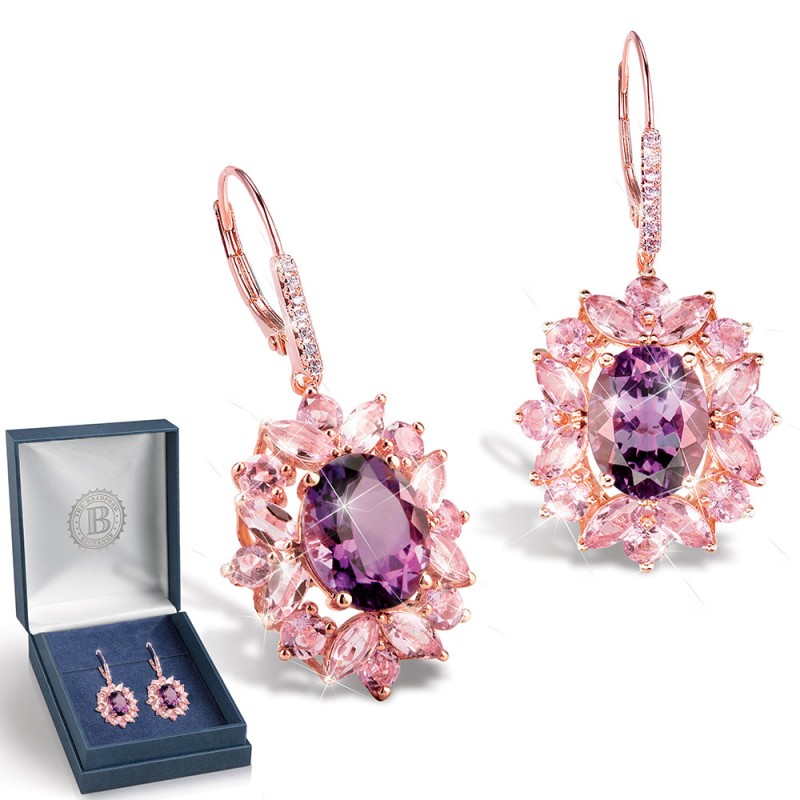 Amethyst Radiance Earrings Amethyst Radiance Earrings