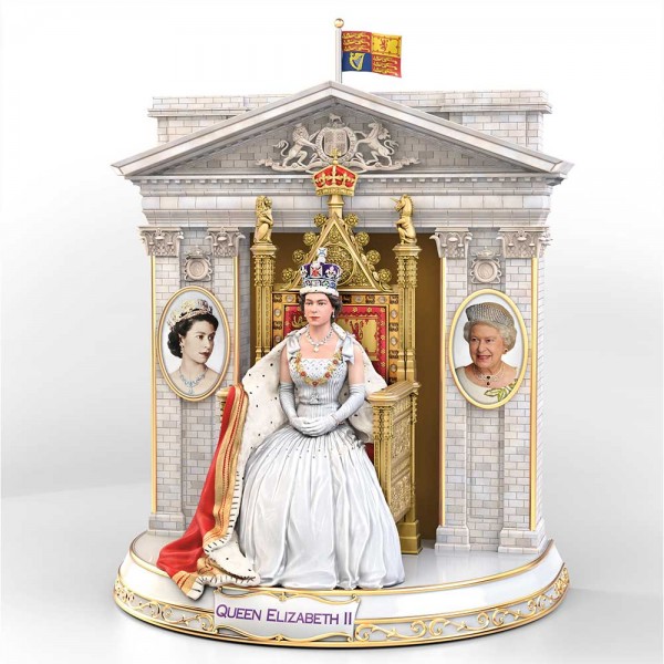 Queen Elizabeth Ii Sculptur