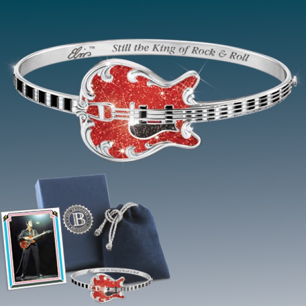 Elvis Guitar Cuff Bracelet