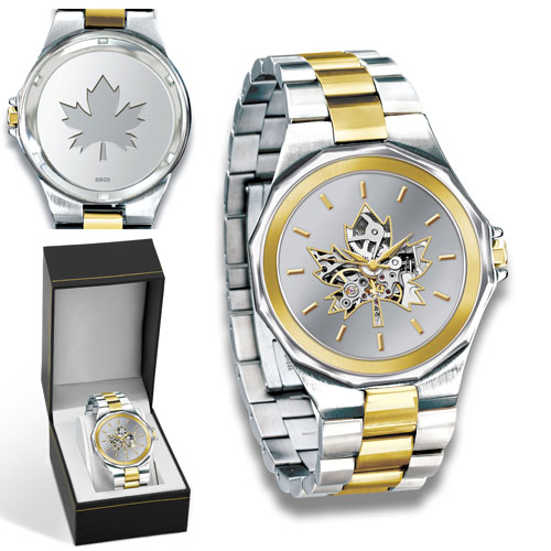 Montre de la fierté canadienne (silve Montre de la fierté canadienne (silve