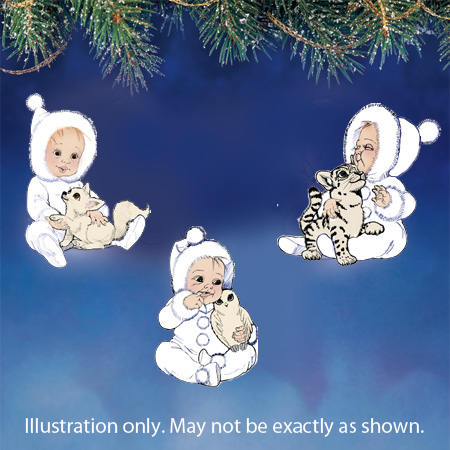 Ornements de Snowbabies #3 (3) Ornements de Snowbabies #3 (3)