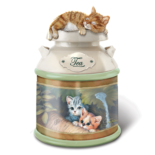 Kitten Canister - Tea Kitten Canister - Tea