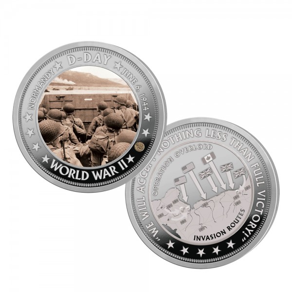 75th Anniversary D-day Coin