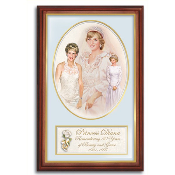 Princess Diana Tribute Plaq