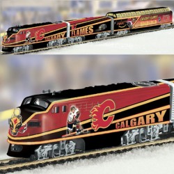 Train no 1 des Flames de Calgary