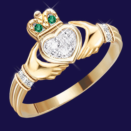 Bague Claddagh - Taille 9.5 Bague Claddagh - Taille 9.5