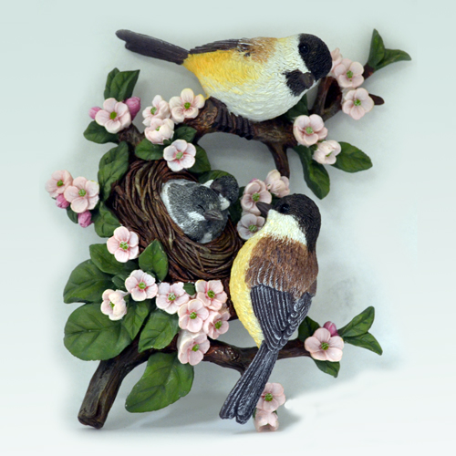 Chabot mural de la famille Chickadee Chabot mural de la famille Chickadee