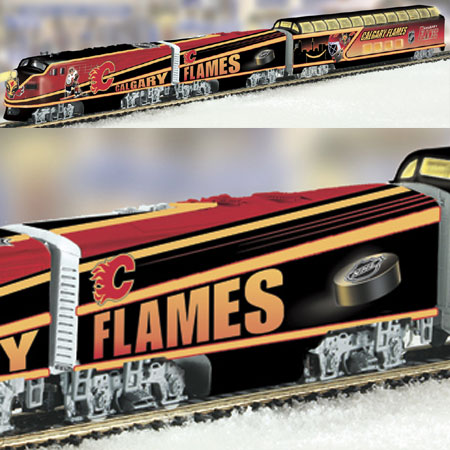 Train no 2 des Flames de Calgary Train no 2 des Flames de Calgary