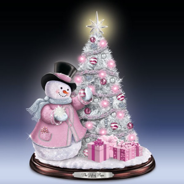 Gift Of Hope Snowman/tree