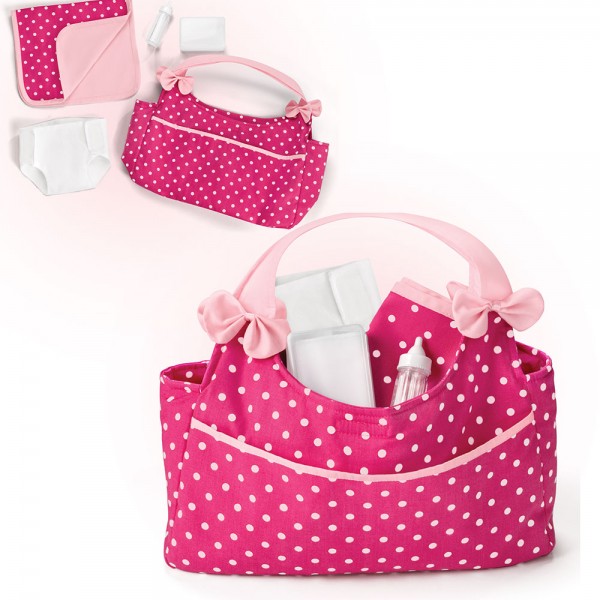 Polka Dot Diaper Bag