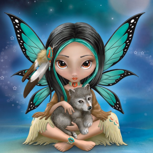 Guardians of the Great Spirit Collection Jasmine Becket Griffith Shadow Spirit 