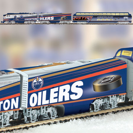 Train no 2 des Oilers d’Edmonton Train no 2 des Oilers d’Edmonton