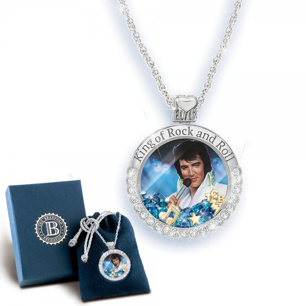 Rock And Roll Elvis Pendant