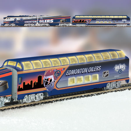 Train no 3 des Oilers d’Edmonton Train no 3 des Oilers d’Edmonton