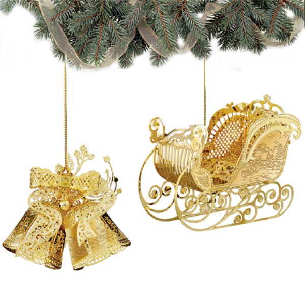 Golden Holiday Orn #5 (2)