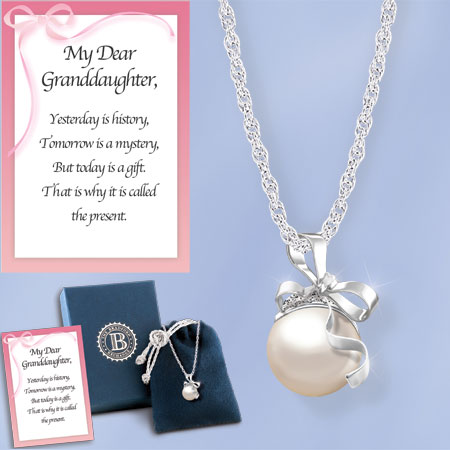 Granddaughter Pearl Pendant Granddaughter Pearl Pendant