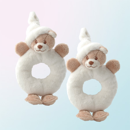 Ivo Baby Rattle (2) 15cm Ivo Baby Rattle (2) 15cm