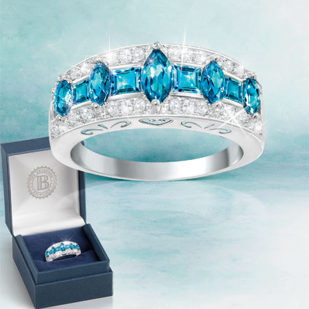 Blue Rhapsody Ring - 10.5 Blue Rhapsody Ring - 10.5