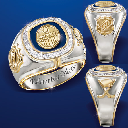 Bague diamant Oilers 7.5
