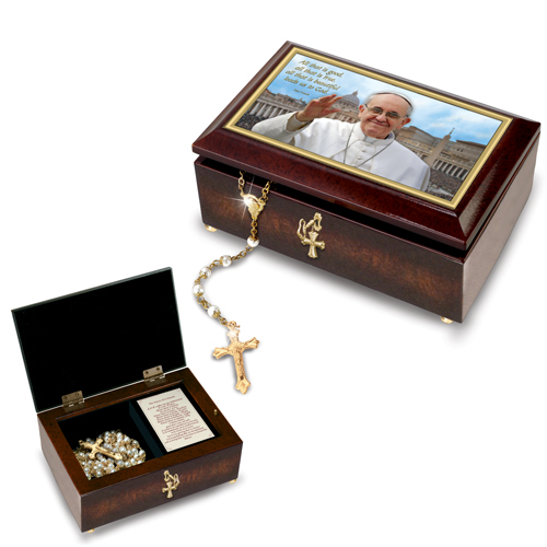 Boîte à musique du pape François Boîte à musique du pape François