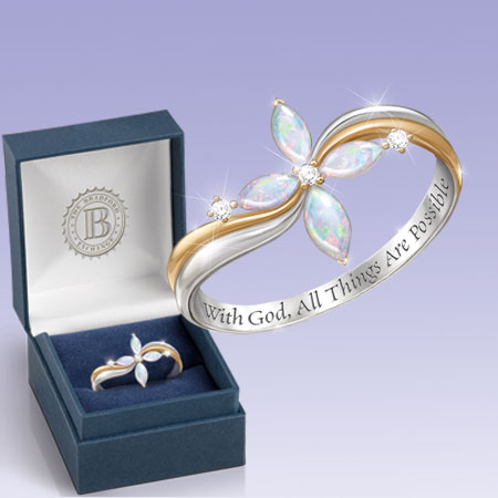 Opal Trinity Ring 10,5 Opal Trinity Ring 10,5