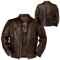 John Wayne Leather Jack-xxl